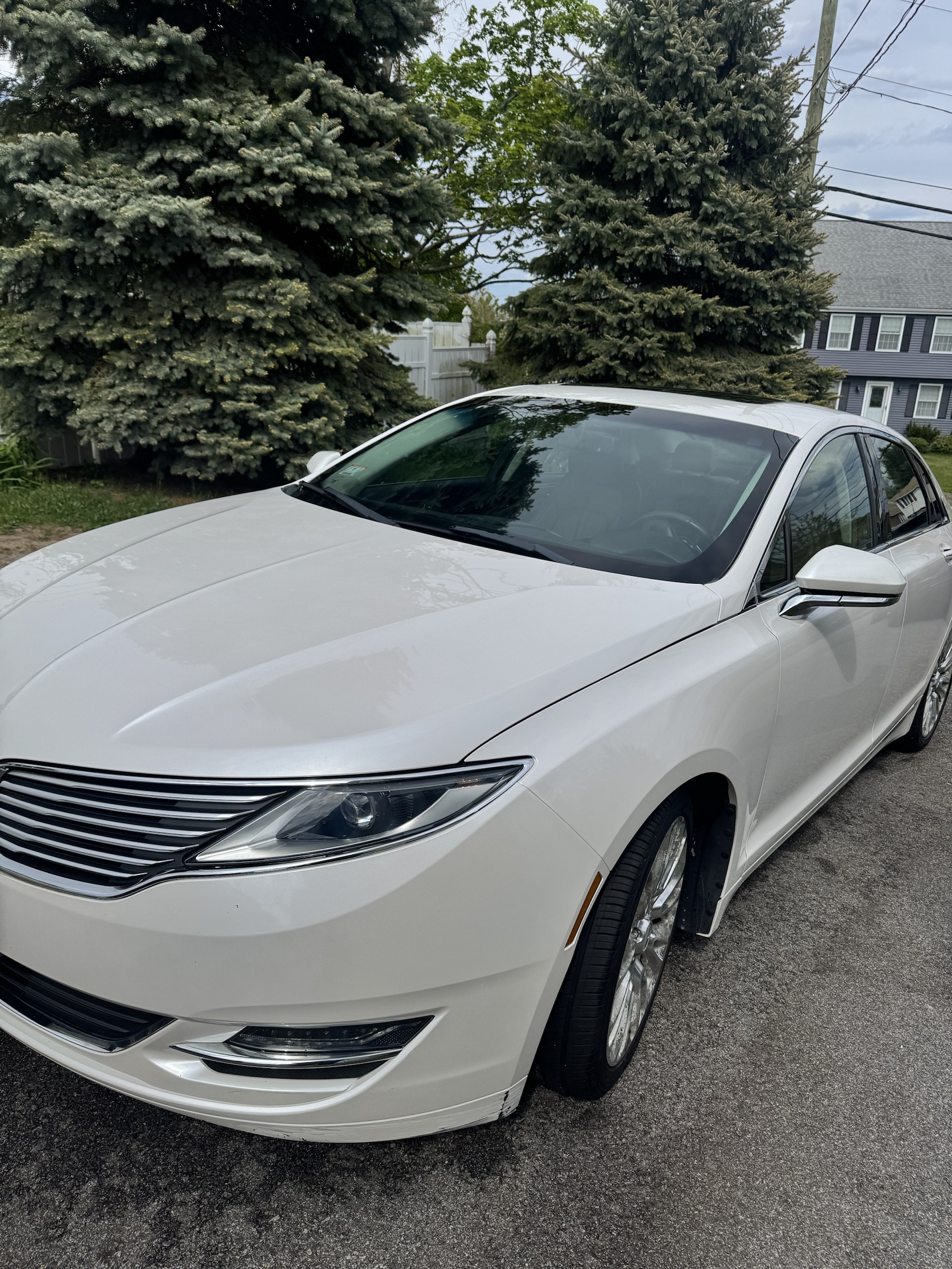 Clean vehicle after mobile detailing service